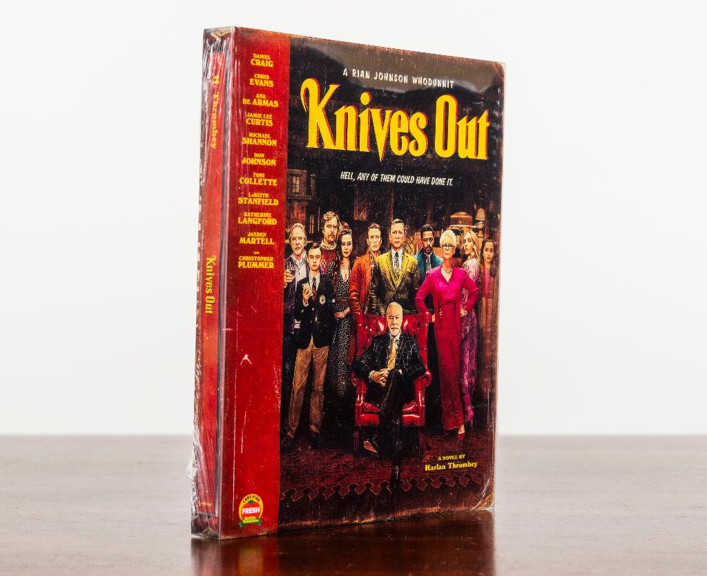 Knives Out 4K UHD + Blu-Ray STEELBOOK (US Import), -, -, Ophalen of Verzenden, Nieuw in verpakking