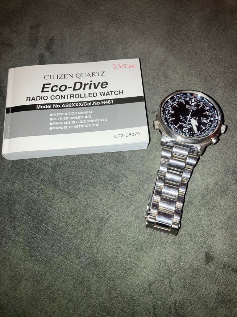 Citizen Eco-Drive Horloge, Overige merken, Staal, Polshorloge, Ophalen of Verzenden