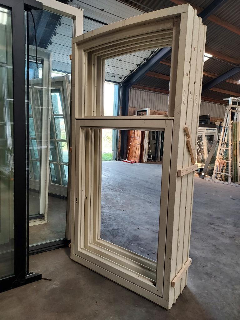 Nieuw 3x draaikiep Raamkozijn bezorgen factuur mogelijk, Gevelraam of Ruit, 80 tot 120 cm, Zo goed als nieuw, 160 cm of meer