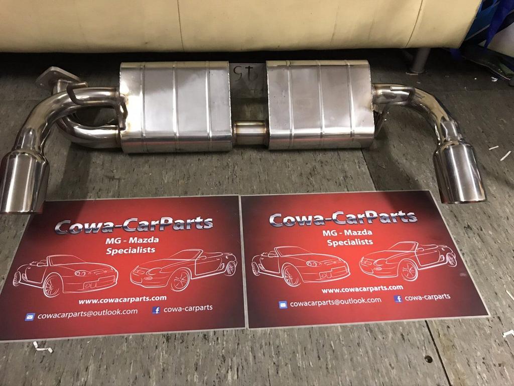 mg f mgf mg tf mgtf GT sport RVS uitlaat nieuw, Auto-onderdelen, Uitlaatsystemen, Ophalen of Verzenden, Nieuw