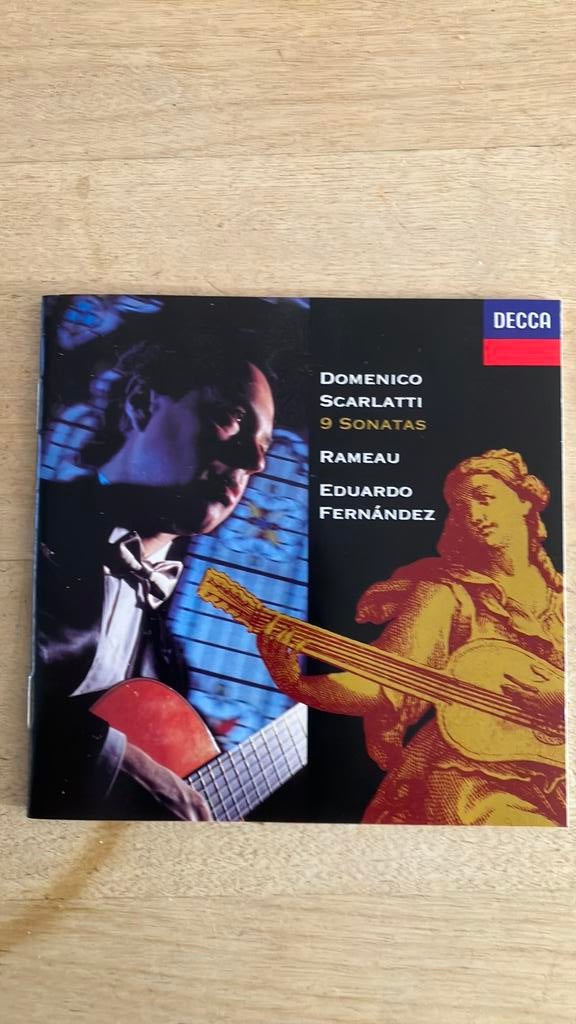 Scarlatti & Rameau; Eduardo Fernández -gitaar, Ophalen of Verzenden, Barok, Gebruikt, Overige typen