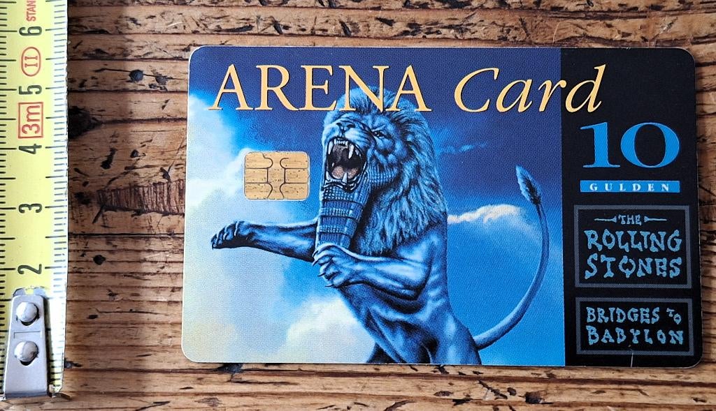 THE ROLLING STONES == 1998 == abn amro betaalkaart, Ophalen of Verzenden, Zo goed als nieuw, Foto of Kaart