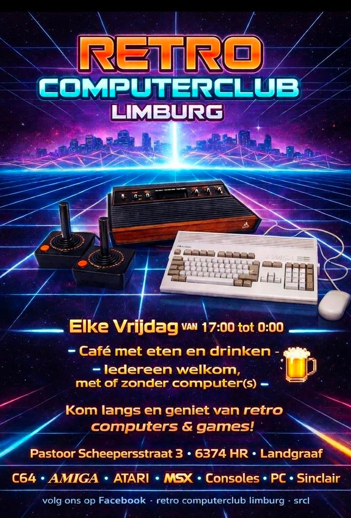 Retro Computerclub Limburg in Landgraaf, Ophalen