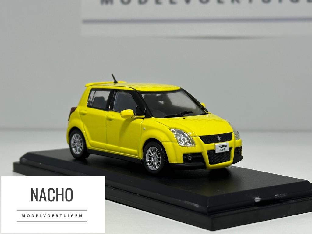 Suzuki Swift Sport (2007) | Kyosho | schaal 1:43, Hobby en Vrije tijd, Modelauto's | 1:43, Ophalen of Verzenden, Nieuw, Auto, Kyosho