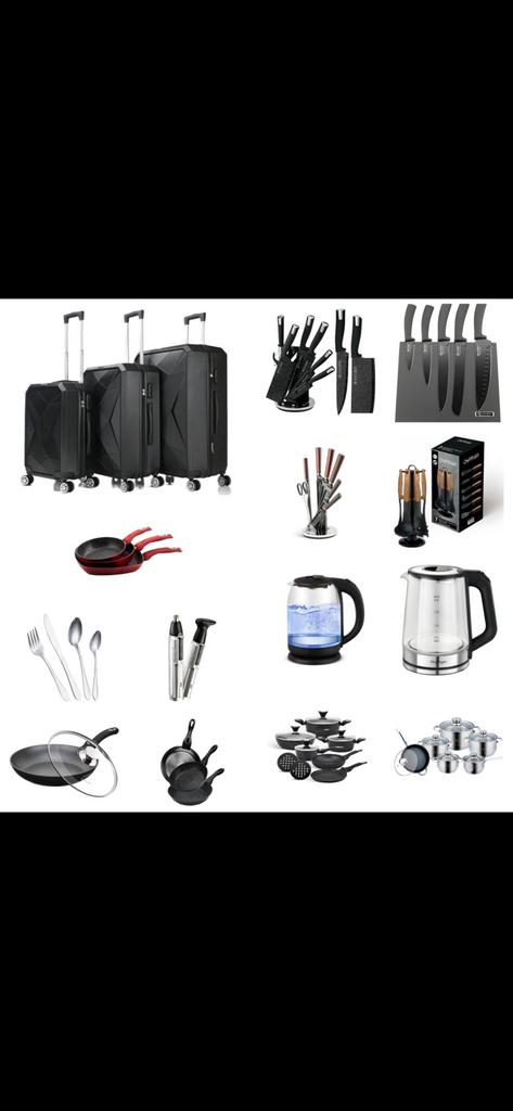 Partijhandel voor iedereen markt export bingo winkel interne, Ophalen of Verzenden, Nieuw, Rvs, Pannenset