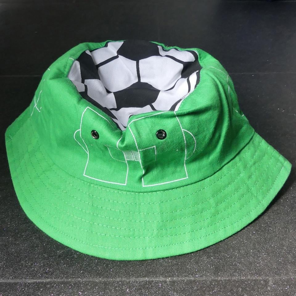 Voetbalhoedje hoedje EK voetbal bucket hat Zeeman groen, Verzamelen, Sportartikelen en Voetbal, Nieuw, Pet of Muts, Overige binnenlandse clubs