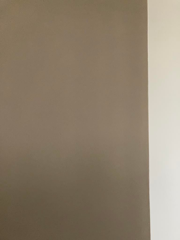 Taupe/ urban taupe muurverf ruim 2 liter, Ophalen of Verzenden, Zo goed als nieuw, Beige