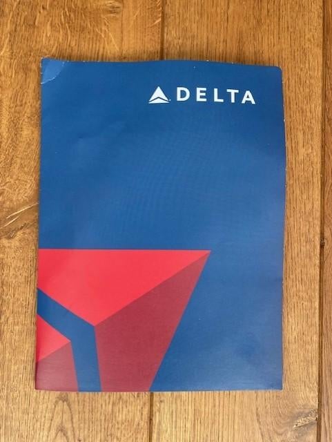 Delta Air Lines pen en schrift, Verzamelen, Luchtvaart en Vliegtuigspotten, Ophalen of Verzenden, Nieuw, Overige typen