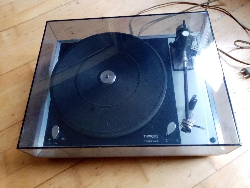 Thorens TD160MK2, Shure M75ED LEZEN, Ophalen, Gebruikt, Platenspeler, Thorens