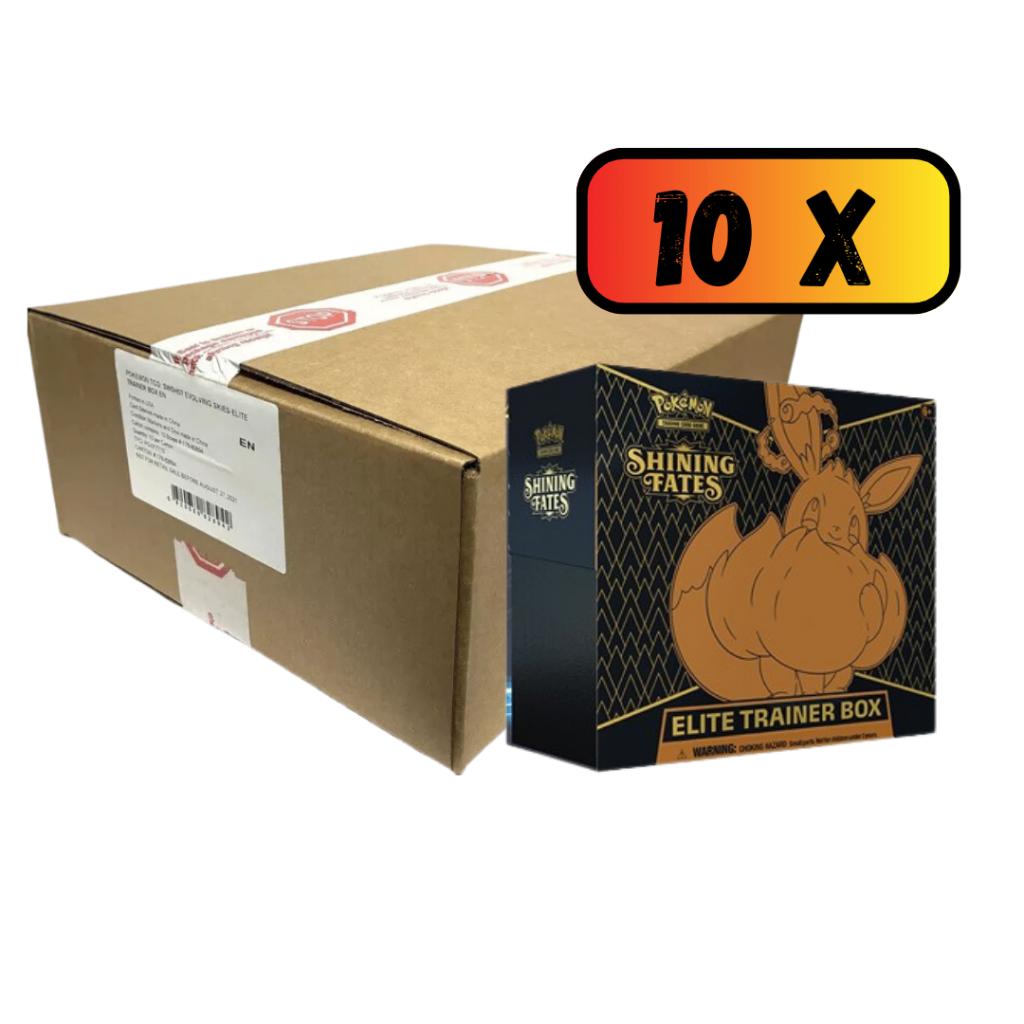 Shining Fates Elite Training Box CASE, Hobby en Vrije tijd, Verzamelkaartspellen | Pokémon, Ophalen of Verzenden, Nieuw, Boosterbox