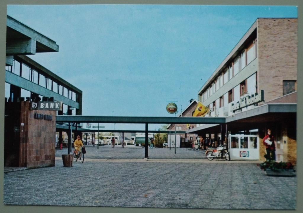 Hoevelaken - Winkelcentrum de Wiekslag - jaren 70, Ophalen of Verzenden, 1960 tot 1980, Ongelopen, Utrecht