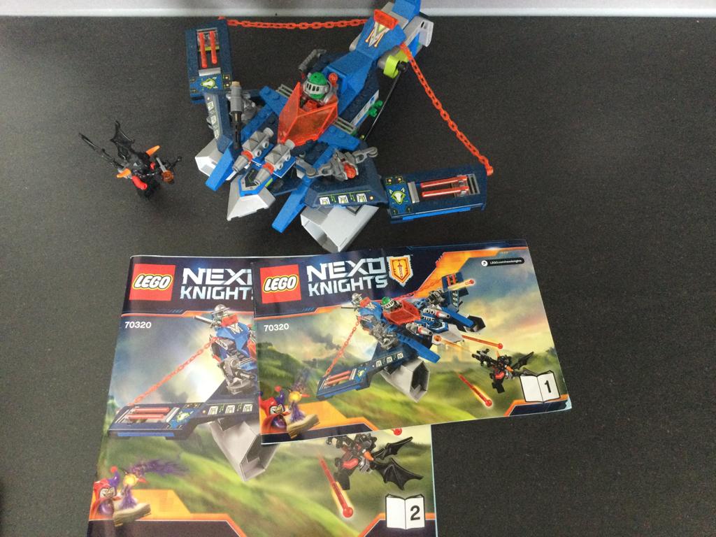 Lego nexo knights 70320, Ophalen of Verzenden, Zo goed als nieuw, Complete set, Lego