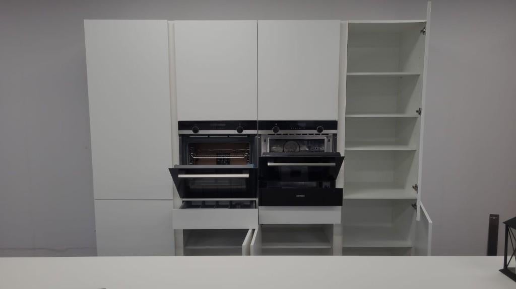 Eiland keuken NIEUW MAT WIT / DIRECT LEVERBAAR! OUTLETPRIJS, Wit, Overige typen, Ophalen of Verzenden, Zo goed als nieuw