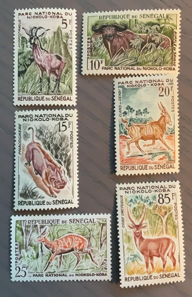 Senegal - diversen fauna, Ophalen of Verzenden, Overige landen, Postfris