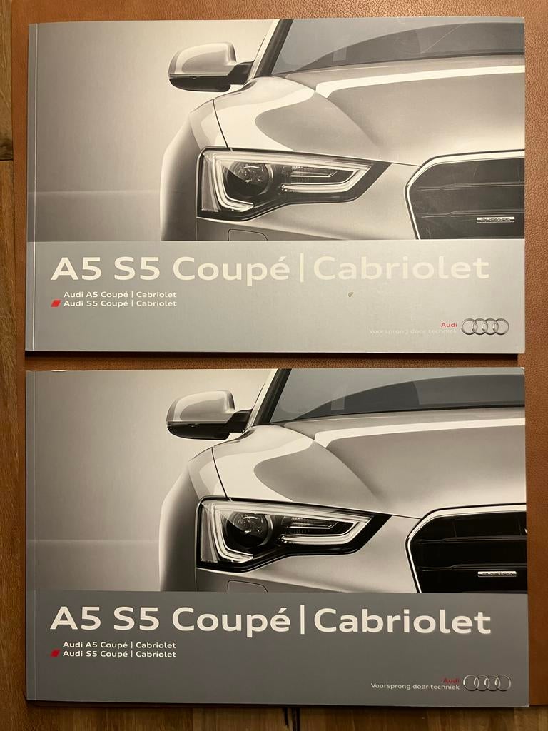 Audi A5 S5 Brochure / Folder 2011/2012, Boeken, Ophalen of Verzenden, Zo goed als nieuw, Audi