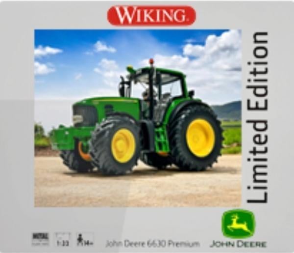 John Deere 6630 Premium, Overige merken, Wiking, Tractor of Landbouw, Nieuw