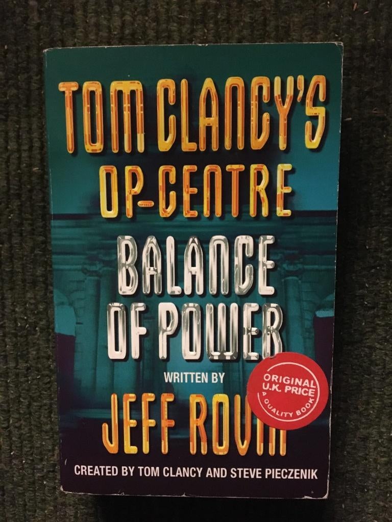 Tom Clancy's OP Centre 05 Balance of Power; door Jeff Rovin, Boeken, Jeff Rovin, Ophalen of Verzenden, Zo goed als nieuw, Amerika