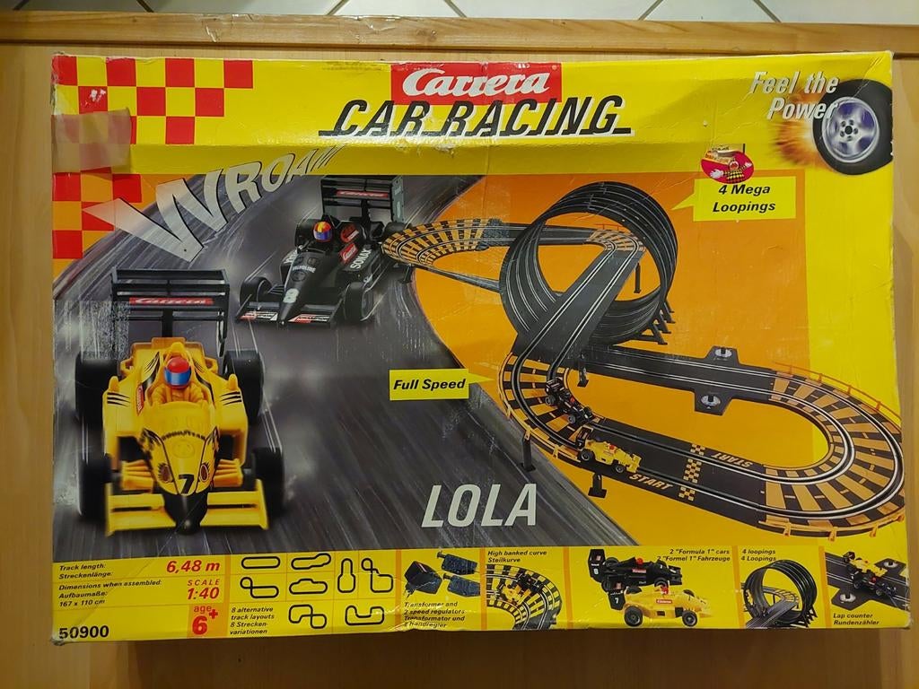 Carrera Racebaan Lola - Compleet!, Ophalen of Verzenden, Gebruikt, Overige typen