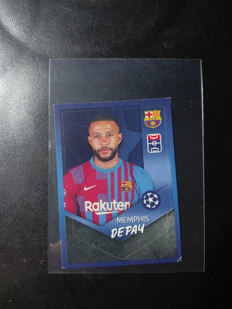 Memphis depay (fc barcelona) topps 2021/22, Verzamelen, Sportartikelen en Voetbal, Ophalen of Verzenden, Nieuw, Buitenlandse clubs