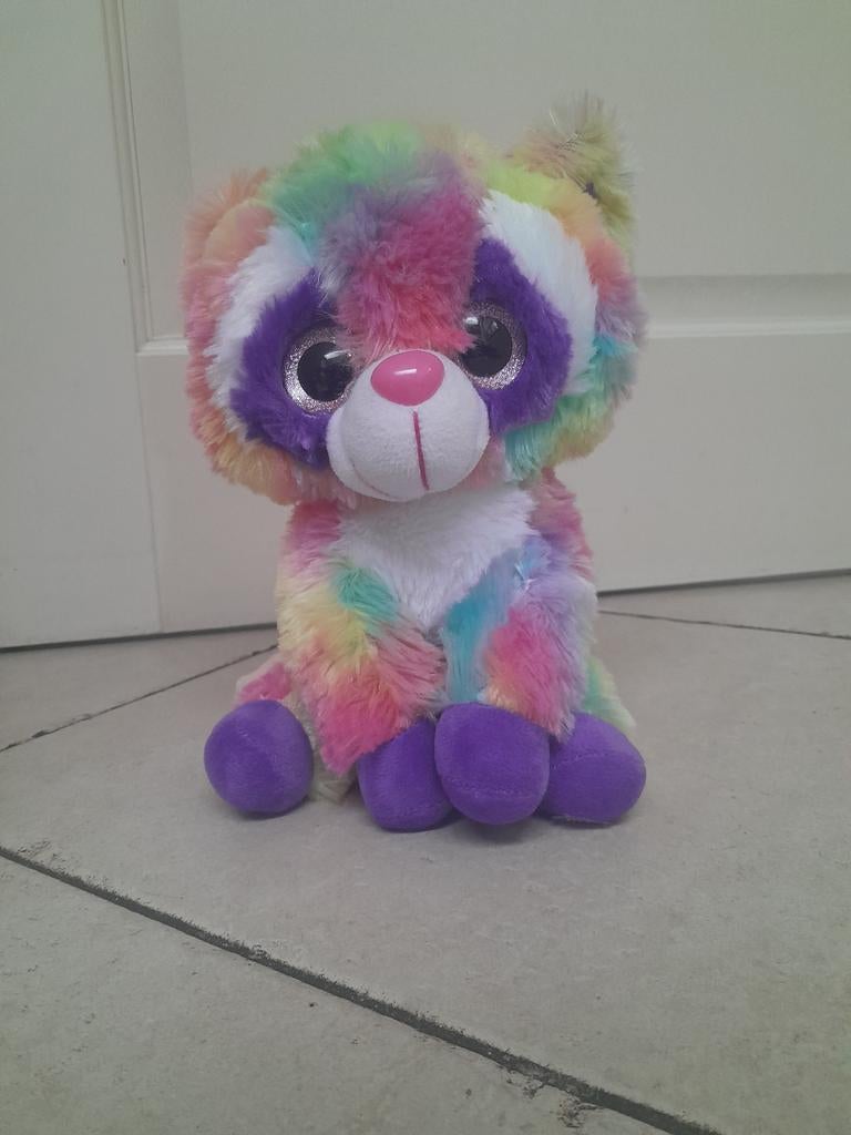 Leuke kleurrijke knuffel, Ophalen, Zo goed als nieuw