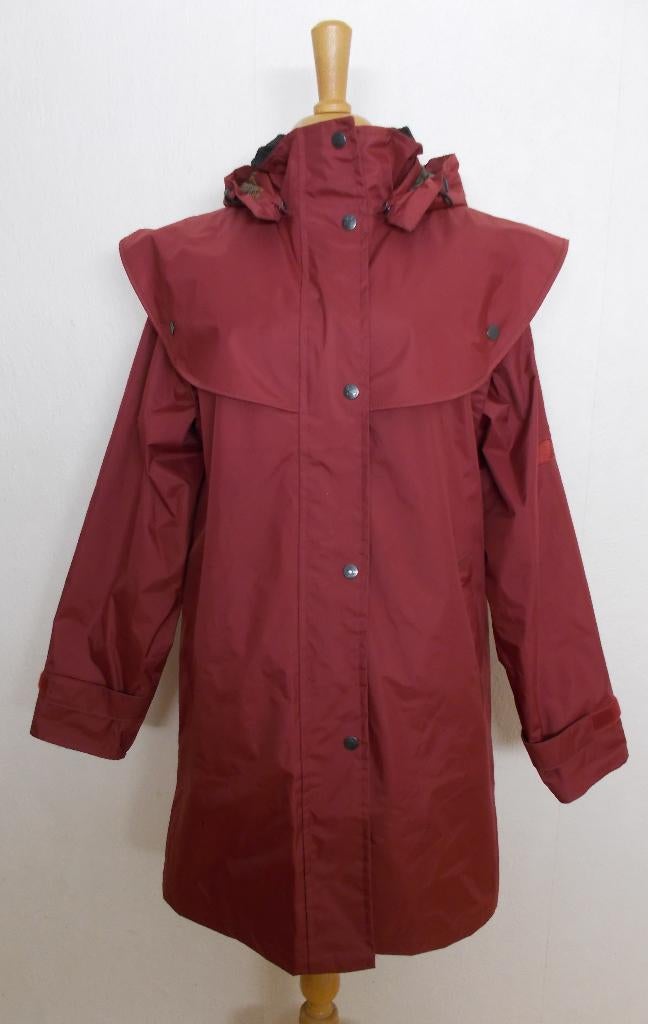 Oudoor/country wijnrode parka van Jack Murphy (Dublin) M, Ophalen of Verzenden, Zo goed als nieuw, Maat 38/40 (M), Rood