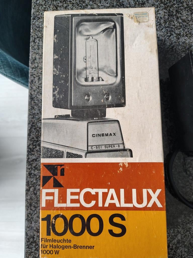 Flectalux 1000S Filmzon in originele doos, Audio, Tv en Foto, Fotografie | Fotostudio en Toebehoren, Verzenden, Gebruikt, Lamp of Flitsset