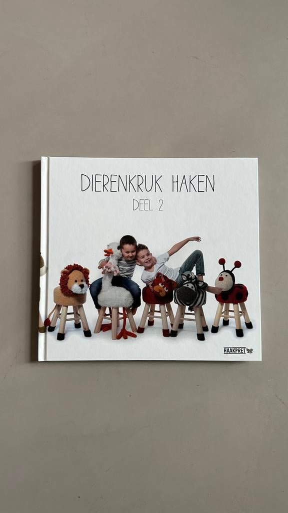 Anja Toonen - Dieren kruk haken deel 2 - Hardcover, Breien en Haken, Nieuw, Anja Toonen, Ophalen of Verzenden
