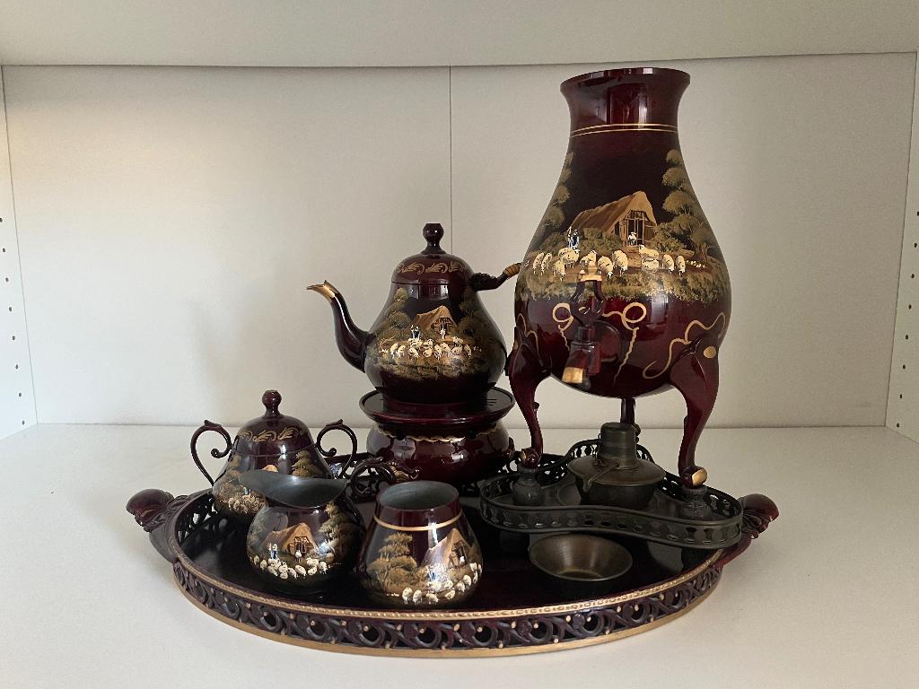 kraantjeskan set, Ophalen