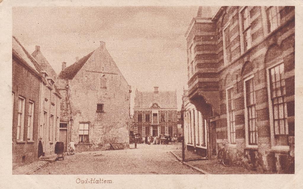 Hattem Oud Hattem, Ophalen of Verzenden, 1920 tot 1940, Gelopen, Gelderland
