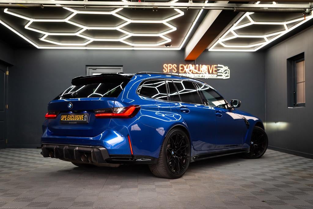 BMW 3 Serie Touring M3 xDrive Competition Carbon / 360 / Las, Automaat, Gebruikt, Zwart, Blauw