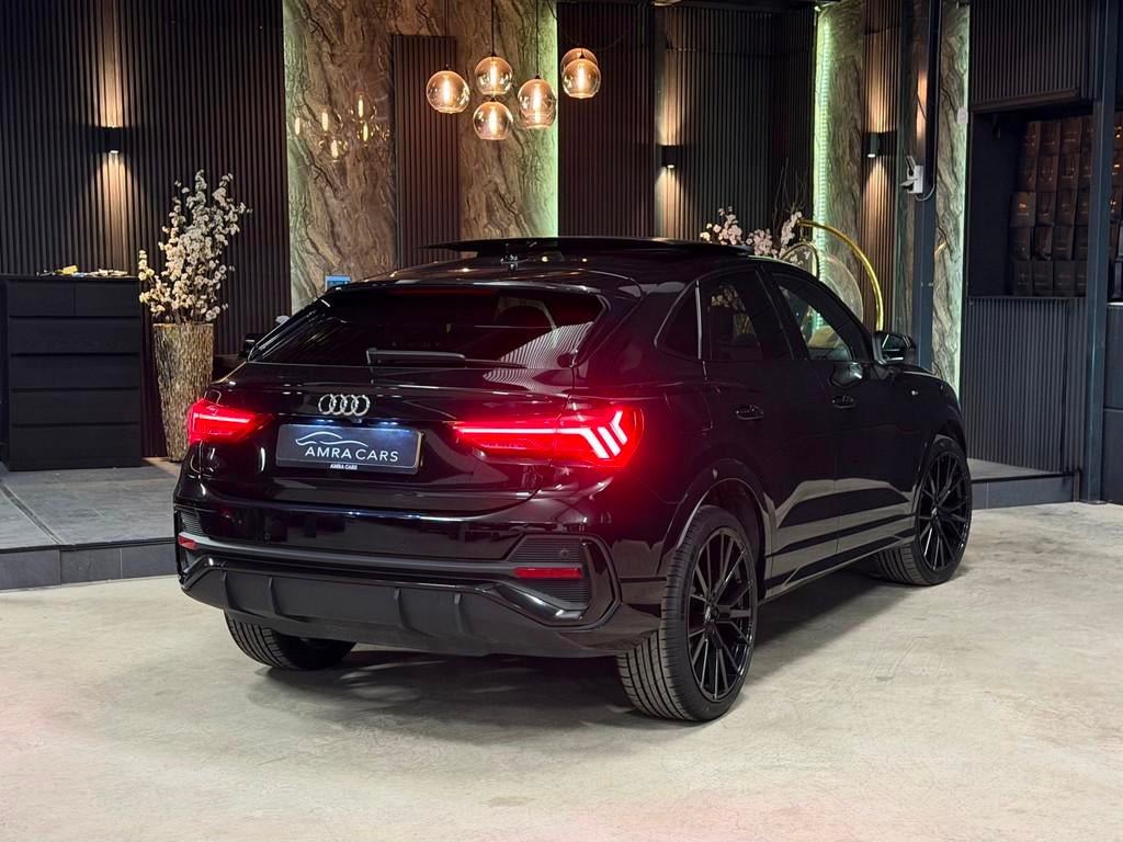 Audi Q3 SPORTBACK 35 TFSI 3X S-Line|PANO|BLACK PAKKET|SFEER|, Euro 6, 4 cilinders, 150 pk, 1505 kg