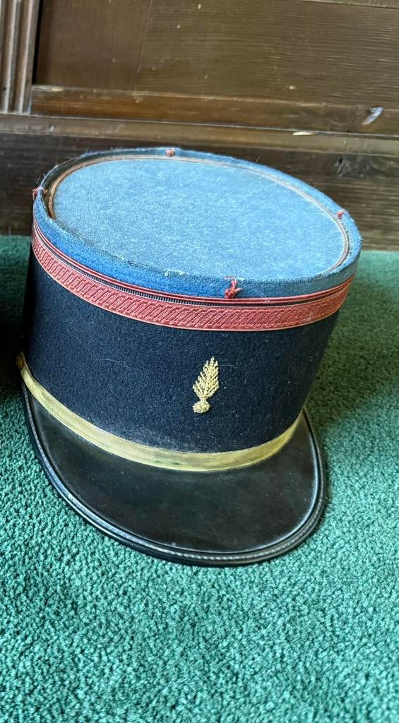 Antieke Franse kepi kepie pet, Verzamelen, Militaria | Algemeen, Ophalen of Verzenden, Landmacht, Overige gebieden, Helm of Baret
