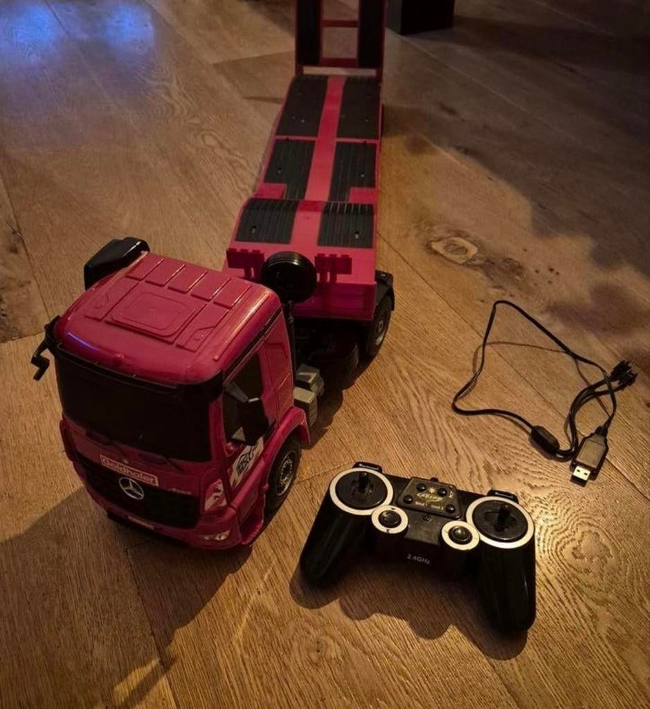 RC Vrachtwagen Carson MB C907307 Afstandbestuurbaar, Overige merken, Gebruikt, Groter dan 1:32, Ophalen of Verzenden