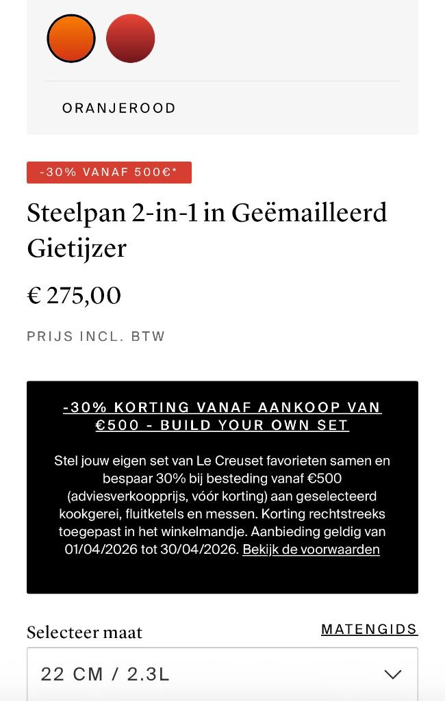 Le Creuset 2 in 1 steelpan, Gietijzer, Ophalen of Verzenden, Zo goed als nieuw, Keramische plaat