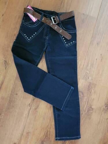 Xiaoshu jeans mt 92 en 128, Kinderen en Baby's, Kinderkleding | Maat 92, Nieuw, Meisje, Broek, Ophalen of Verzenden