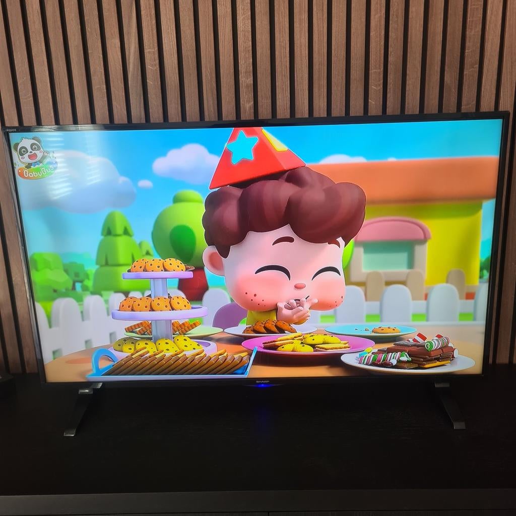 Sharp Smart TV - 4K UHD met lichte schermschade, 50 Hz, Ophalen of Verzenden, 100 cm of meer, Sharp