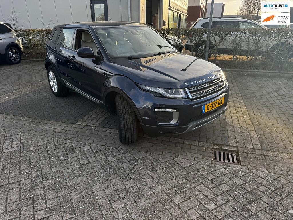 Land Rover Range Rover Evoque 2.0 TD4 SE Dynamic, Automaat, Gebruikt, Blauw, Leder