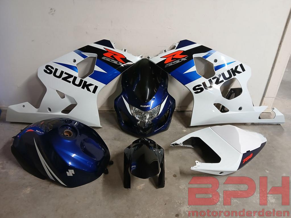 Kappenset + tank Suzuki GSX-R 600 750 K4 - K5 2004 t/m 2005, Motoren, Onderdelen | Suzuki, Ophalen, Gebruikt, -, -