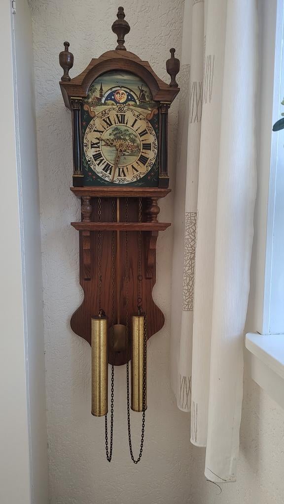 Klok met Maanstand, Ophalen