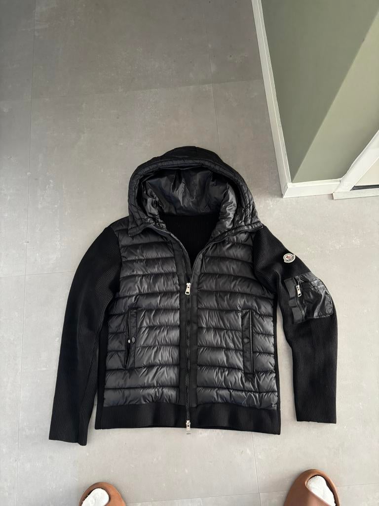 moncler cardigan s, Ophalen of Verzenden, Zo goed als nieuw, Zwart