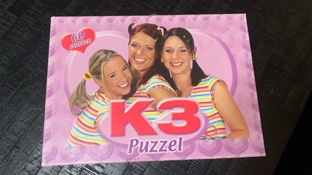 K3 puzzel, Ophalen of Verzenden, Meer dan 50 stukjes, Zo goed als nieuw, 6 jaar of ouder