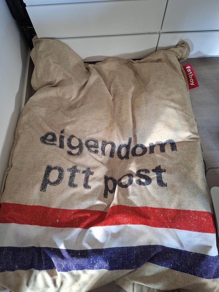 Fatboy Zitzak - PTT Post Design, Ophalen of Verzenden, Gebruikt, Beige, Zitzak