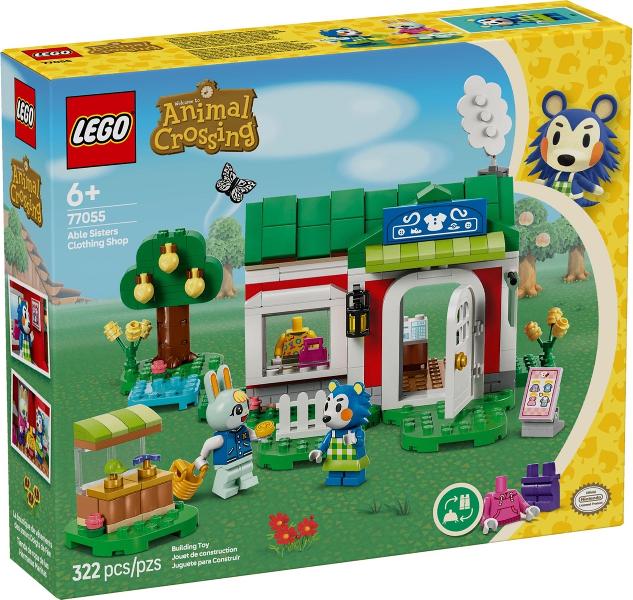 Lego Animal Crossing set 77055 Able Sisters Clothing Shop, Ophalen of Verzenden, Nieuw, Complete set, Lego