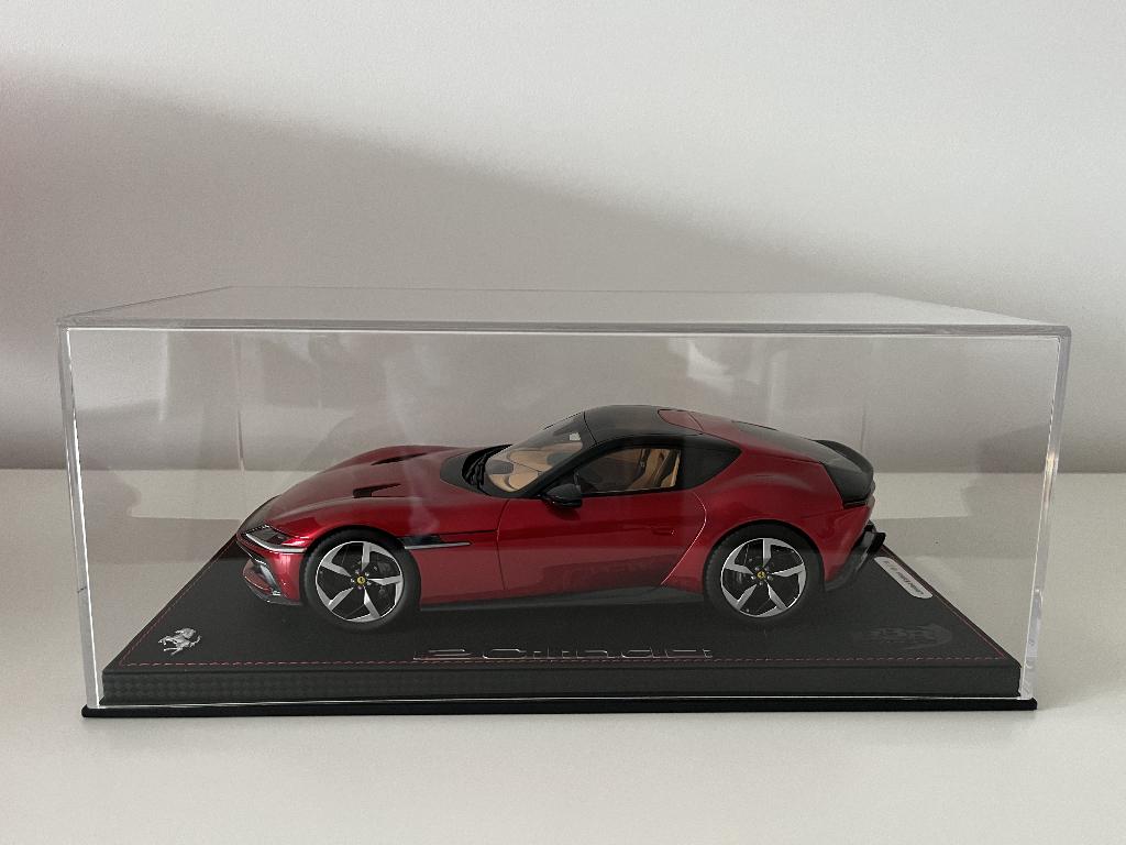 BBR Ferrari 12Cilindri Rosso Fuoco P18254G, Hobby en Vrije tijd, Modelauto's | 1:18, Ophalen of Verzenden, Nieuw, Auto, Overige merken