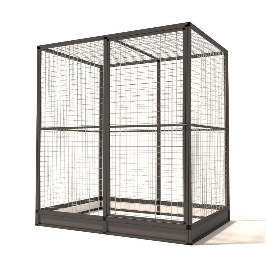 Volière Aluminium Noa, Ophalen of Verzenden, Nieuw, Aluminium, Volière