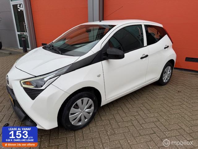 Toyota Aygo 1.0 VVT-i x-fun 5 DEURS 76.000 KM NAP AIRCO, Auto's, Voorwielaandrijving, Stof, Gebruikt, 4 stoelen