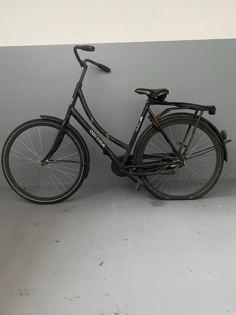 Cortina damesfiets, zwart, Overige merken, Ophalen of Verzenden, 53 tot 56 cm, Gebruikt