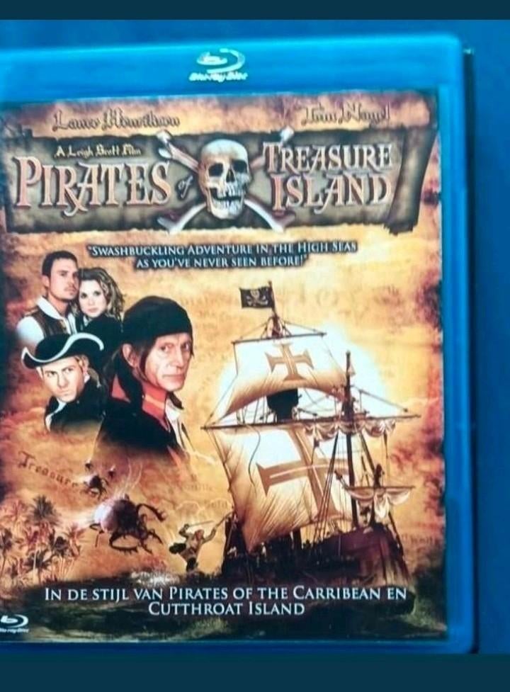 Pirates of Treasure Island bluray NL ondertiteld, Cd's en Dvd's, Ophalen of Verzenden, Zo goed als nieuw, Actie