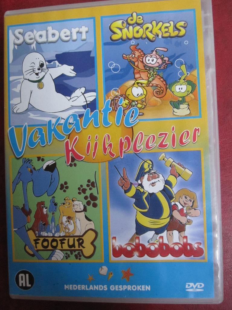 Vakantie Kijkplezier (4 films op 1 DVD), Cd's en Dvd's, Tekenfilm, Boxset, Ophalen of Verzenden, Zo goed als nieuw