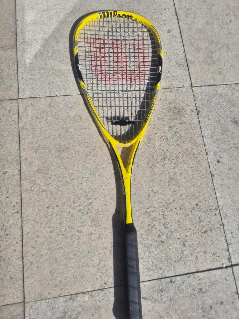 Wilson squashracket voor heren, Sport en Fitness, Squash, Ophalen, Gebruikt, Racket